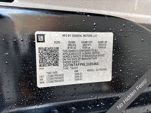 Used 2020 GMC Savana 2500 RWD image 22