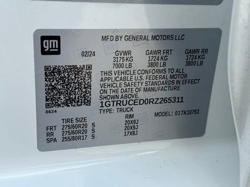Used 2024 GMC Sierra 1500 Elevation AWD/4WD image 23