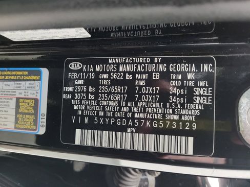 Used 2019 Kia Sorento AWD V6 image 33