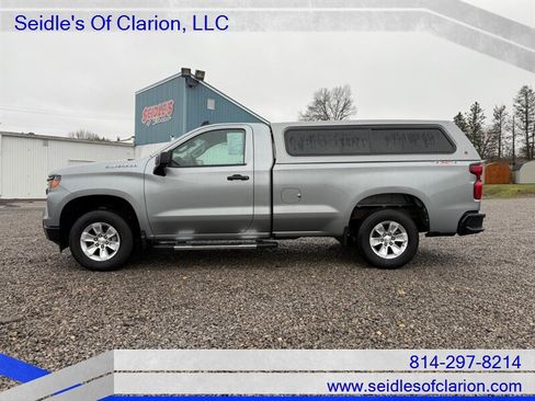 Used 2024 Chevrolet Silverado 1500 W/T w/ WT Value Package AWD/4WD image 8