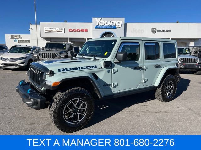Used 2024 Jeep Wrangler Unlimited Rubicon 4xe AWD/4WD image 1