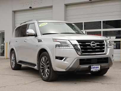 Used 2021 Nissan Armada Platinum w/ Captain's Chairs Package