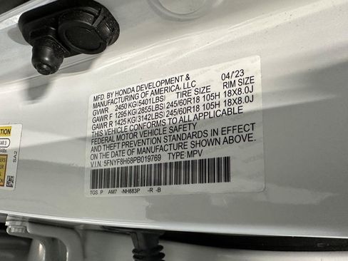 Certified 2023 Honda Passport TrailSport image 13