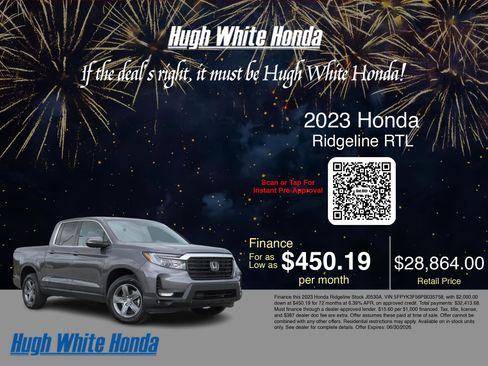 Used 2023 Honda Ridgeline RTL image 3