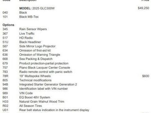 Certified 2025 Mercedes-Benz GLC 300 image 4