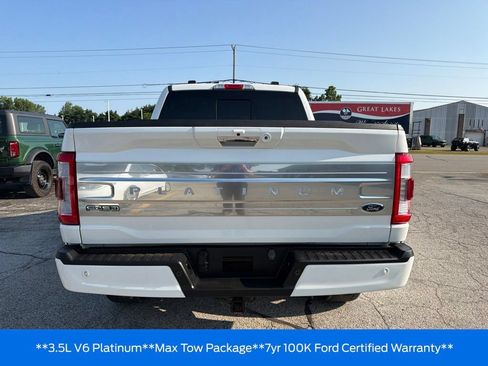 Used 2023 Ford F150 Platinum w/ Equipment Group 701A High AWD/4WD image 46