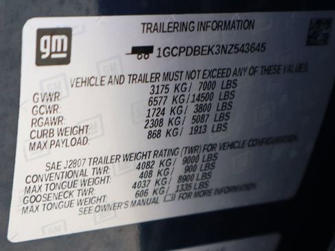 Used 2022 Chevrolet Silverado 1500 Custom image 47