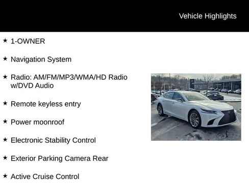 Used 2019 Lexus LS 500 500 Base image 5