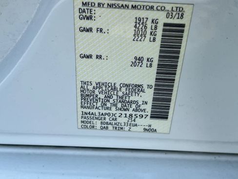 Used 2018 Nissan Altima 2.5 SR image 28