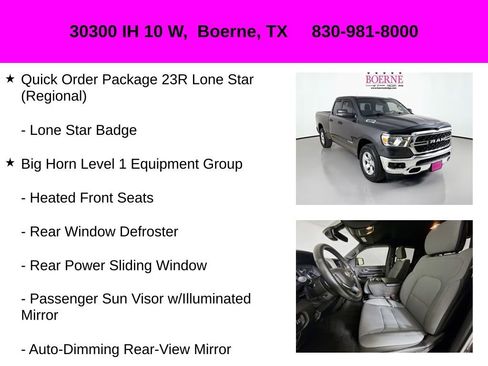 Used 2024 RAM 1500 Lone Star image 10