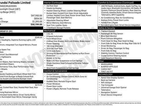 Used 2024 Hyundai Palisade Limited FWD image 44