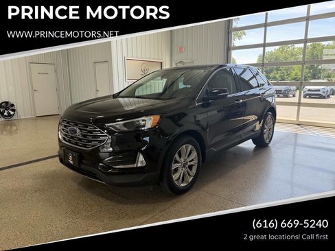 Used 2023 Ford Edge Titanium w/ Cargo Accessory Package AWD/4WD image 1