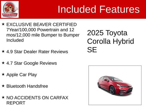 Used 2025 Toyota Corolla SE FWD image 4