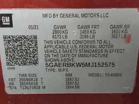 Used 2021 Buick Enclave Essence w/ Sound and Sites Package FWD image 33