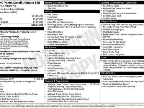 Used 2023 GMC Yukon Denali Ultimate AWD/4WD image 11