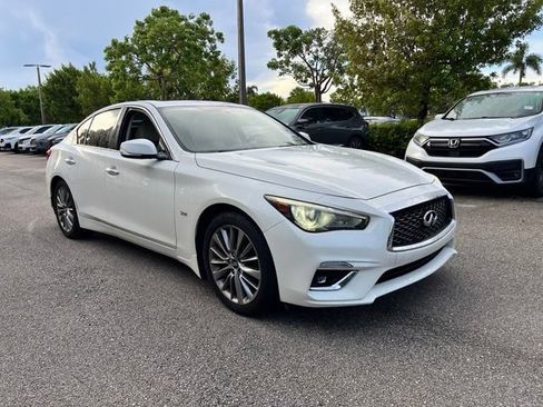 Used 2018 INFINITI Q50 Luxe w/ Cargo Package (L95) RWD image 1