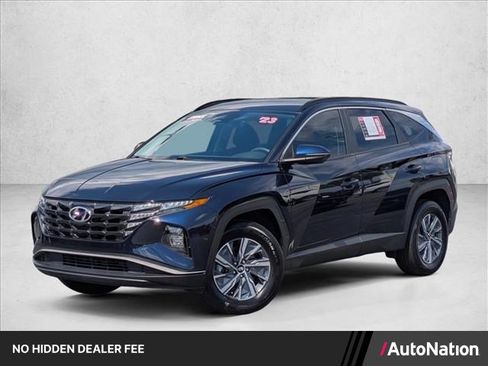 Used 2023 Hyundai Tucson Blue AWD/4WD image 1