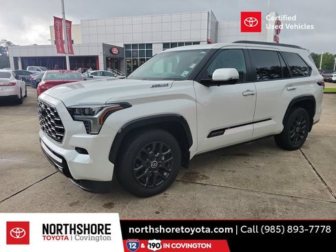 Certified 2024 Toyota Sequoia Platinum AWD/4WD image 1