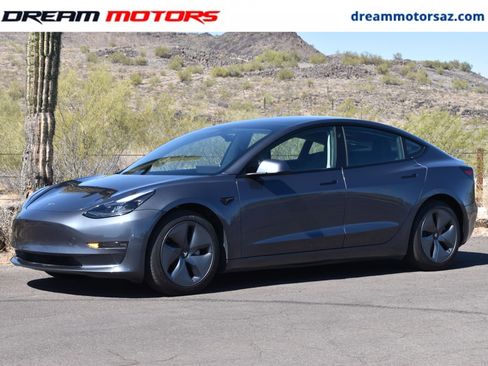 Used 2022 Tesla Model 3 Long Range AWD/4WD image 1