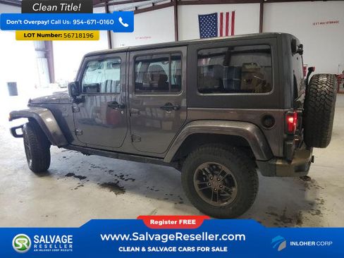 Used 2016 Jeep Wrangler Unlimited Sahara AWD/4WD image 3