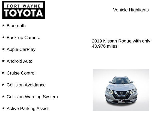 Used 2019 Nissan Rogue SL w/ Premium Package FWD image 7
