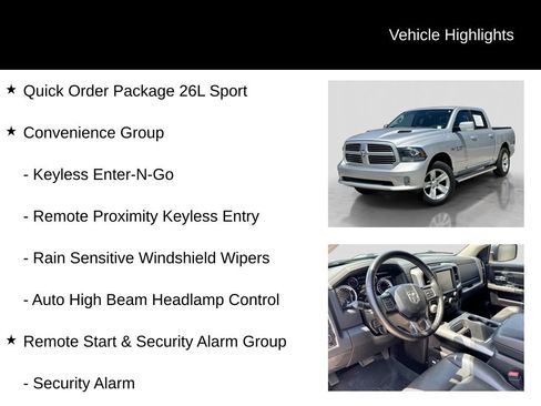 Used 2016 RAM 1500 Sport AWD/4WD image 5