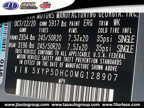 Used 2021 Kia Telluride SX w/ SX Prestige Package AWD/4WD image 24