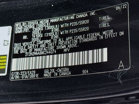 Used 2022 Lexus RX 350 FWD w/ Accessory Package (P1) image 40