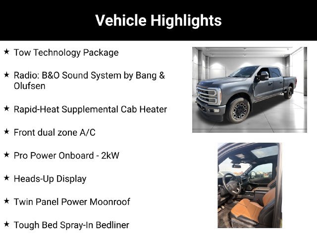 Used 2023 Ford F350 Platinum AWD/4WD image 2