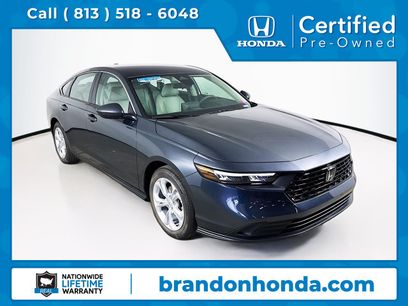 Certified 2025 Honda Accord LX