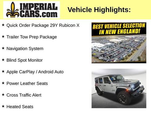Used 2024 Jeep Wrangler Unlimited Rubicon 4xe AWD/4WD image 3