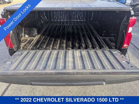 Certified 2022 Chevrolet Silverado 1500 Custom w/ LPO, Blackout Package image 32