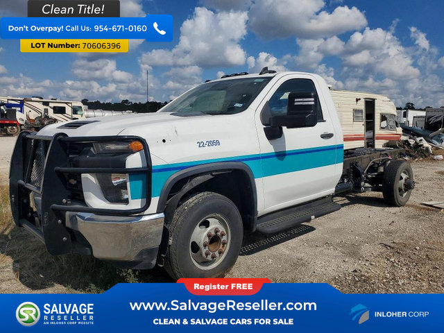 Used 2022 Chevrolet Silverado 3500 W/T w/ WT Fleet Convenience Package RWD image 1