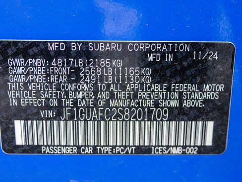 Used 2025 Subaru Impreza 2.0i Sport AWD/4WD image 54