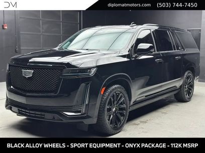 Used 2023 Cadillac Escalade ESV Sport Platinum w/ LPO, ONYX Package
