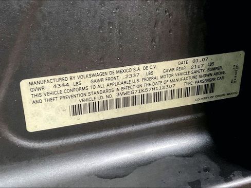 Used 2007 Volkswagen Jetta Wolfsburg Edition image 19