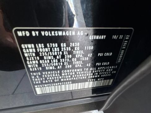 Certified 2022 Volkswagen ID.4 Pro S RWD image 21