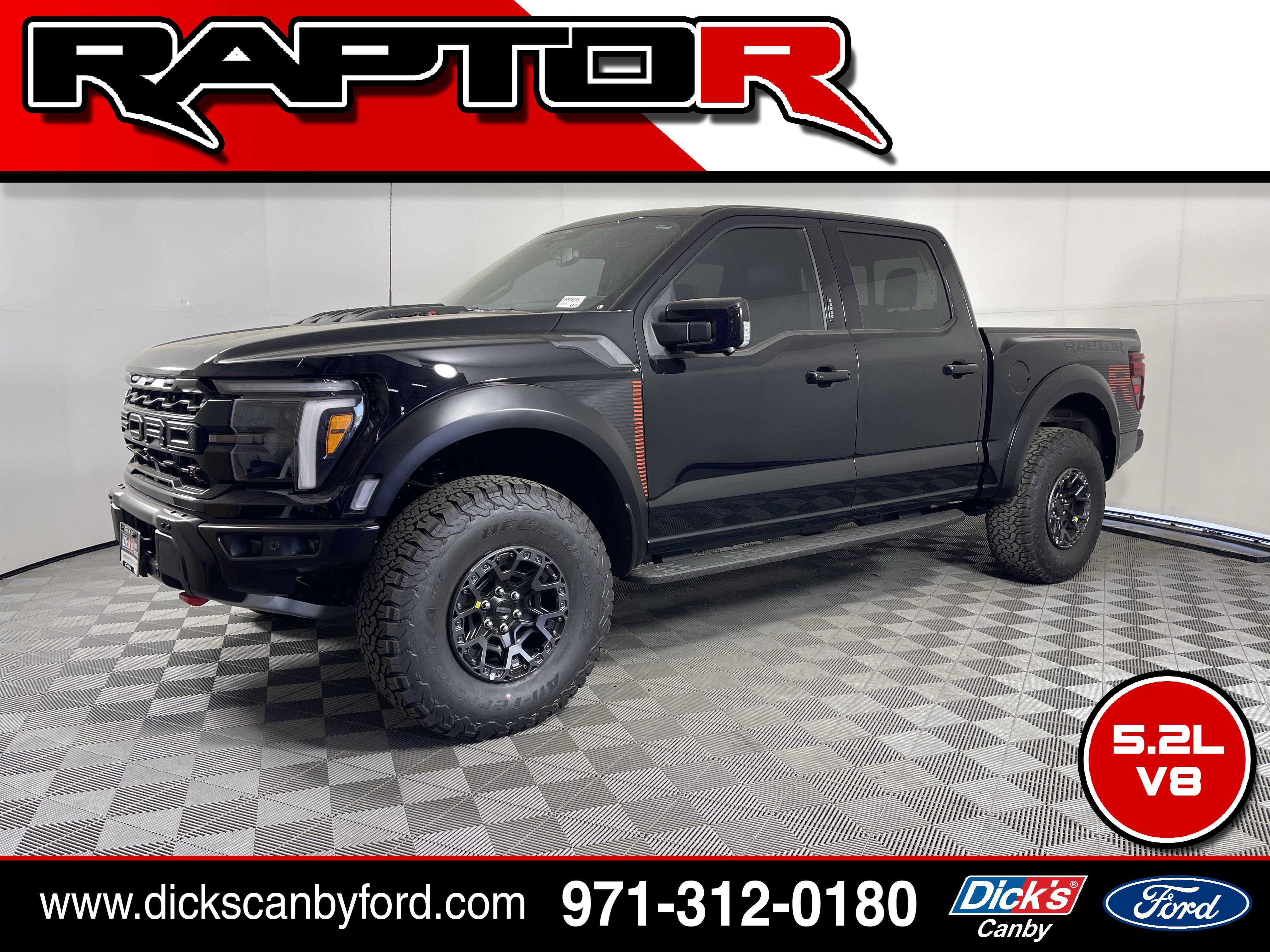 New 2026 Ford F150 Raptor w/ Equipment Group 803A Raptor R AWD/4WD 360° Tour