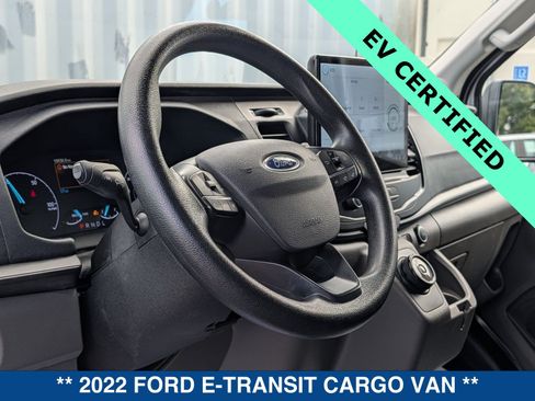 Used 2022 Ford E-Transit Medium Roof RWD image 21