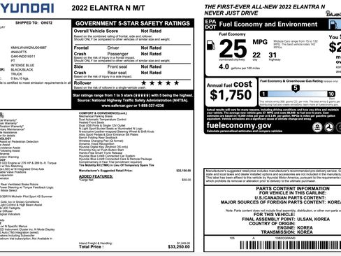 Used 2022 Hyundai Elantra N image 5