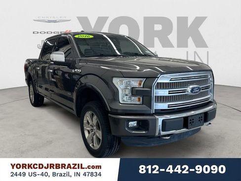 Used 2016 Ford F150 Platinum w/ Trailer Tow Package AWD/4WD image 7