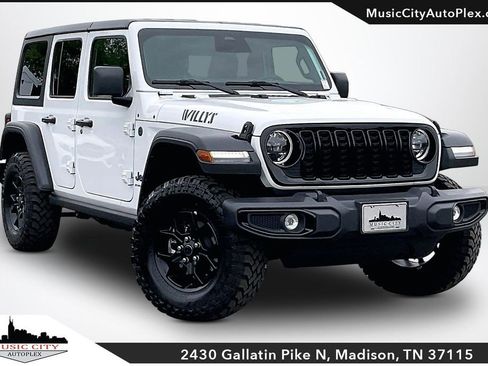 Used 2025 Jeep Wrangler Unlimited Sport S 4xe AWD/4WD image 1