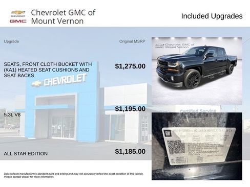 Used 2018 Chevrolet Silverado 1500 LT w/ All Star Edition image 6