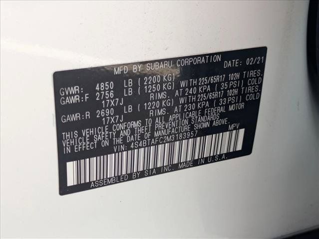 Used 2021 Subaru Outback Premium w/ Popular Package #1 AWD/4WD image 26