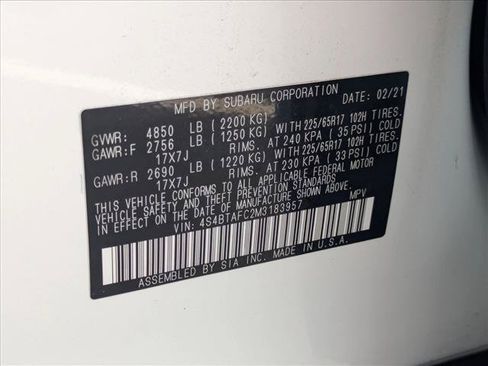 Used 2021 Subaru Outback Premium w/ Popular Package #1 AWD/4WD image 26