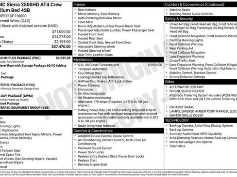 Used 2025 GMC Sierra 2500 AT4 w/ AT4 Premium Plus Package AWD/4WD image 19