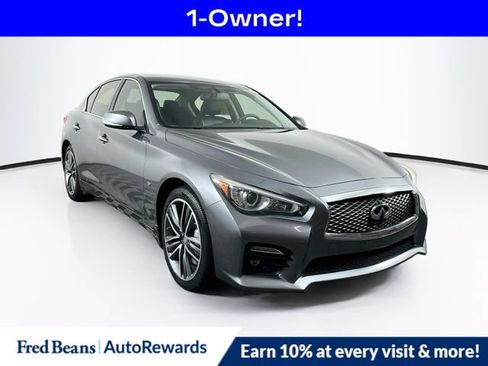 Used 2015 INFINITI Q50 AWD w/ Navigation Package image 1