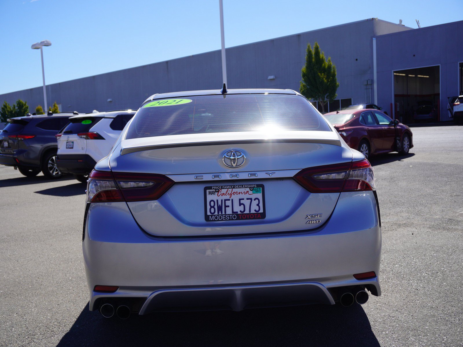 Used 2021 Toyota Camry XSE AWD/4WD image 9