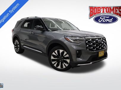 Certified 2025 Ford Explorer Platinum w/ LUX Leather Package