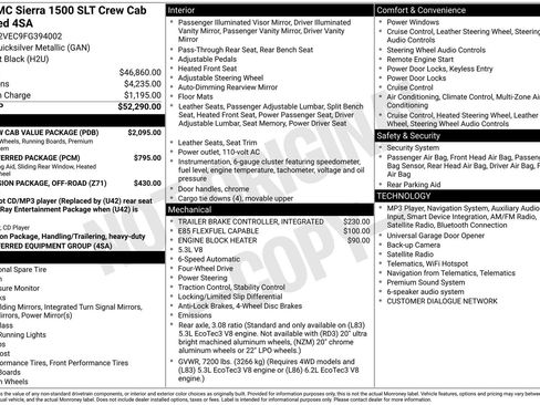 Used 2015 GMC Sierra 1500 SLT w/ SLT Crew Cab Value Package image 62